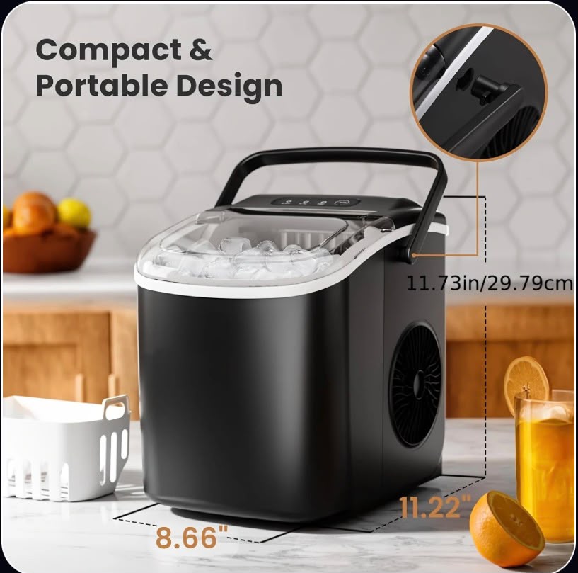 Nugget or Bullet Countertop Ice Maker